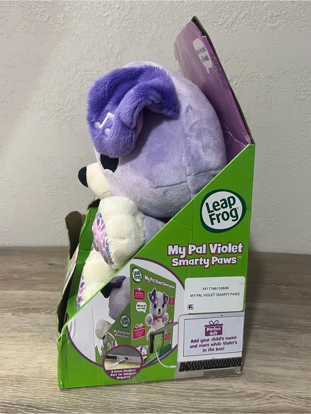 My Pal Violet Smarty Paws Plush - Purple